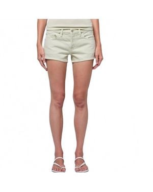 Agolde Low Rise Parker Short - Gray
