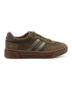 Mustang Street Platform Sneakers Shoes - Brown