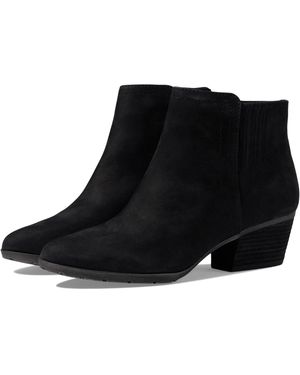 Blondo Valli Boots Leather Waterproof Ankle Bootie Hawk2471 - Black