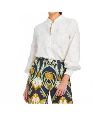 mestiza Iman Barong Top - White