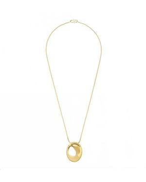 LIE STUDIO Julia Necklace - Metallic