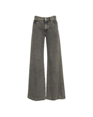 Nine:inthe:morning 'Nadia' Wide-Leg Jeans - Gray