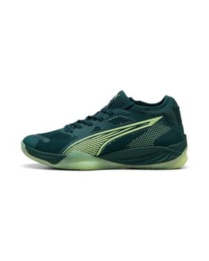PUMA Eliminate Nitro Sqd 4 Court Shoes - Green