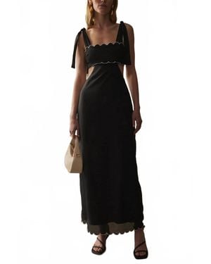 Sancia Pico Maxi Dress - Black