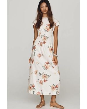 Reformation Aintana Midi Dress - Natural