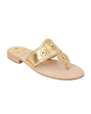 Jack Rogers Jacks Flat Sandal - Natural