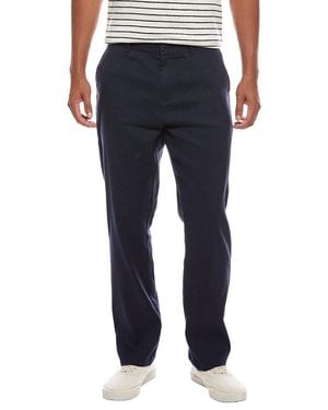 Onia Stretch Linen Trouser - Blue
