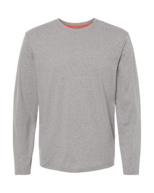 Kastlfel Recycledsoft Long Sleeve T-Shirt - Gray