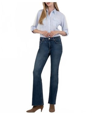 Kut From The Kloth Stella High Rise Flare Jeans - Blue