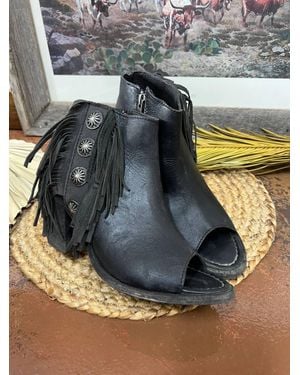 Liberty Black The Toscano Open Toe Booties - Blue
