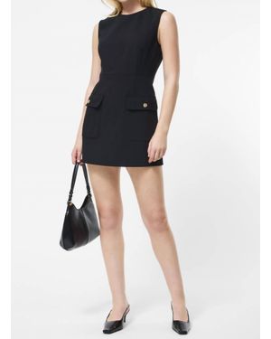 French Connection Azra Twill Two Pocket Dress - Black