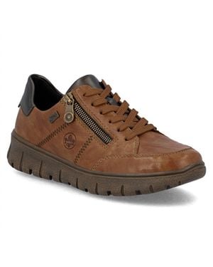 Rieker N1301 Lace Up Shoes - Brown