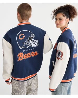 Aéropostale Chicago Bears Bomber Jacket - Blue