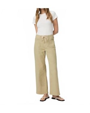 PAIGE Ari Wide Leg Pant - Natural