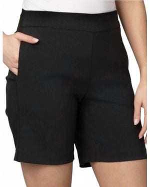 Pine Apparel Pull On Shorts - Black