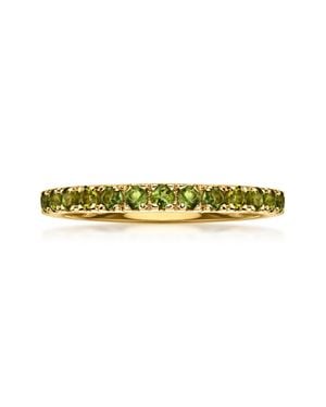 Ross-Simons Tourmaline Eternity Band - Yellow