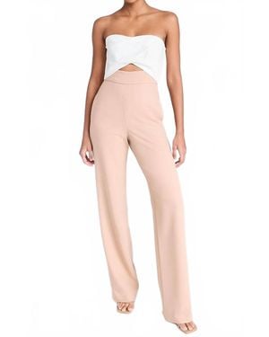 Black Halo Jada Color Block Jumpsuit - Multicolor