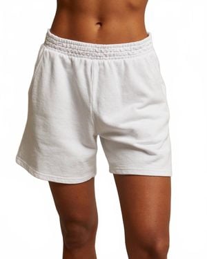 PERFECTWHITETEE Bari French Terry Short - White