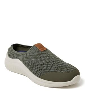 Dearfoams Gracie Sport Knit Clog - Green