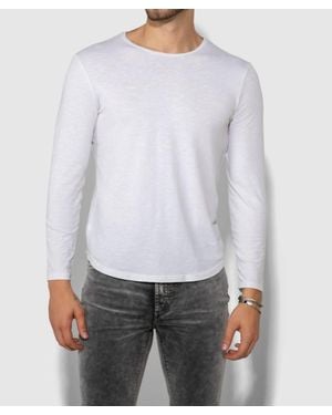 Monfrere Dann Long Sleeve Tee - White