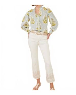 spartina 449 Richmond Hill Floral Laurita Blouse - Multicolor