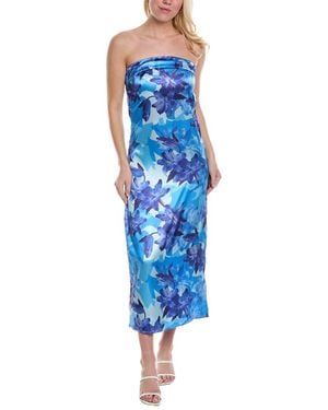REVERIEE Tube Dress - Blue