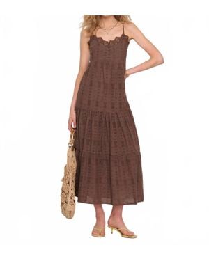 Heartloom Annie Dress - Brown