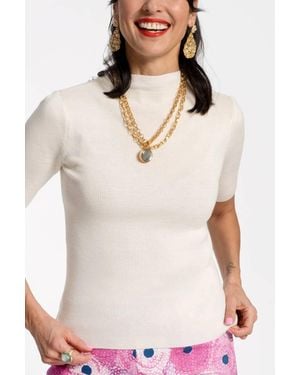 Frances Valentine Marie Sweater - Natural