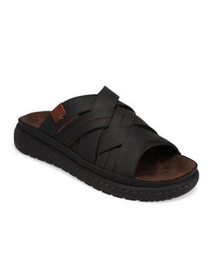Dockers Seville Open Toe Slide Sandal - Black