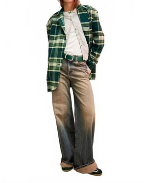 Free People Reggie Blazer - Green