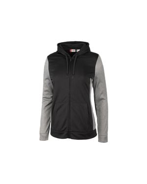 Clique Helsa Sport Colorblock Lady Full Zip Jacket - Black