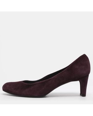 Stuart Weitzman Size 40.5 Suede Pumps - Brown