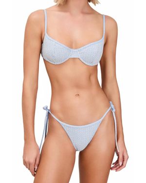 Devon Windsor Jessa Bikini Bottom - Blue