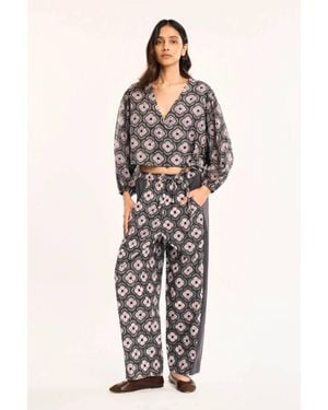 Rujuta Sheth Mesa Pants - Multicolor