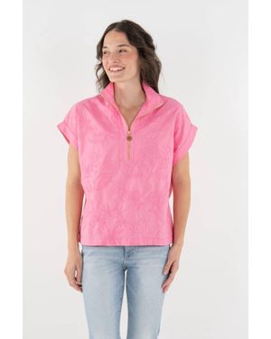 Emily Mccarthy Rose Poppy Pullover - Pink
