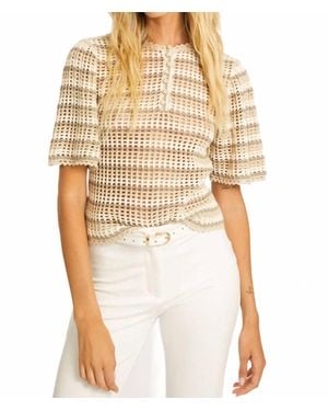 Caballero Agata Birch Sweater - Natural