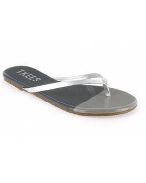 TKEES French Tips Thong Sandal - Gray
