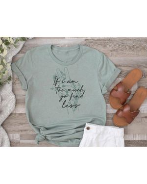 Exclusive Thredz Go Find Less Tee - Gray