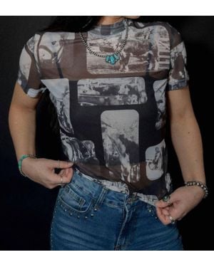 2FlyCo Cattle Chrome Tee - Black