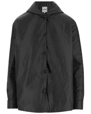 Aspesi Beth Jacket Made Of Nylon - Black