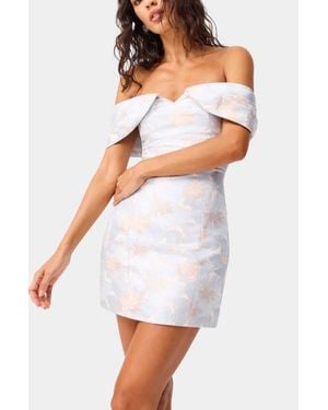 Elliatt Fiorella Mini Dress - White