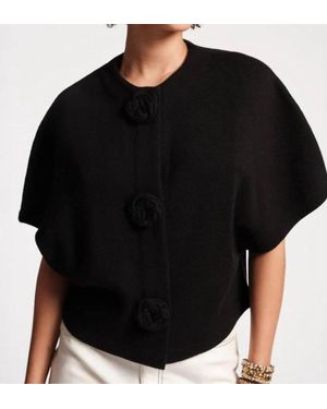 Frances Valentine Carnegie Shrug - Black