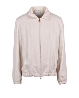 Eleventy Linen Jacket - Pink