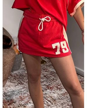 Eesome Bella Gameday Skirt - Red