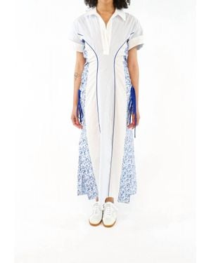 Rosie Assoulin Sporty Spice Polo Dress - White