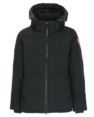 Canada Goose Hooded Quilted Parka - Black