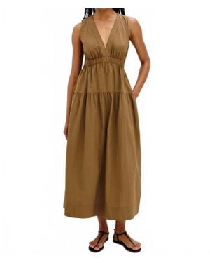 Rails Genevieve Cut-Out Back Dress - Brown