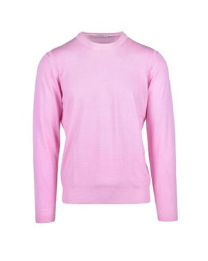 Kangra Cotton Sweater - Pink