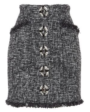 Philipp Plein Mini Skirt - Gray