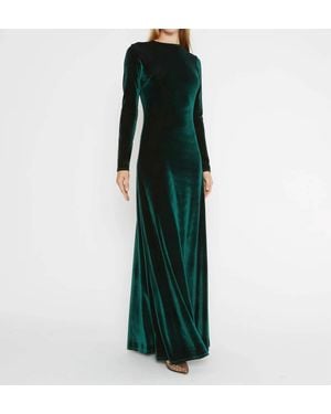 Ripley Rader Velvet Kate Dress - Green